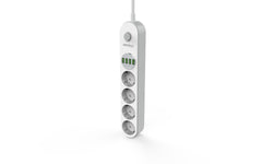 Produžni kabel s 4 utičnice i 4 USB ulaza