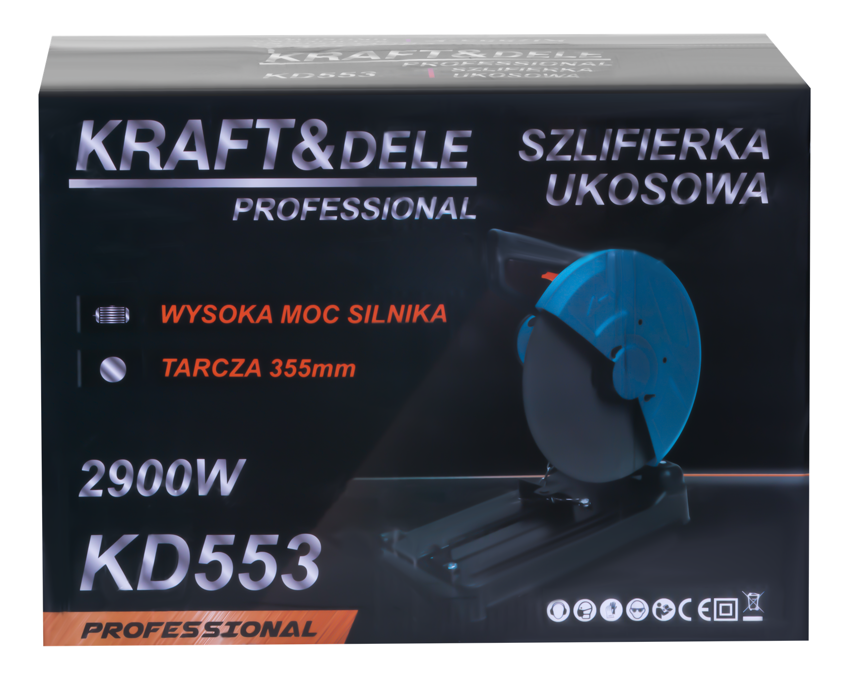 Stolna pila za rezanje metala 2900 W, 230 V (KD553)