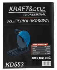 Stolna pila za rezanje metala 2900 W, 230 V (KD553)