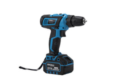 Akumulatorska bušilica–odvijač 21V 2Ah + set pribora