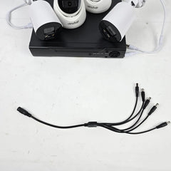 Žičani videonadzorni sustav G501 4K (4 kamere + DVR)