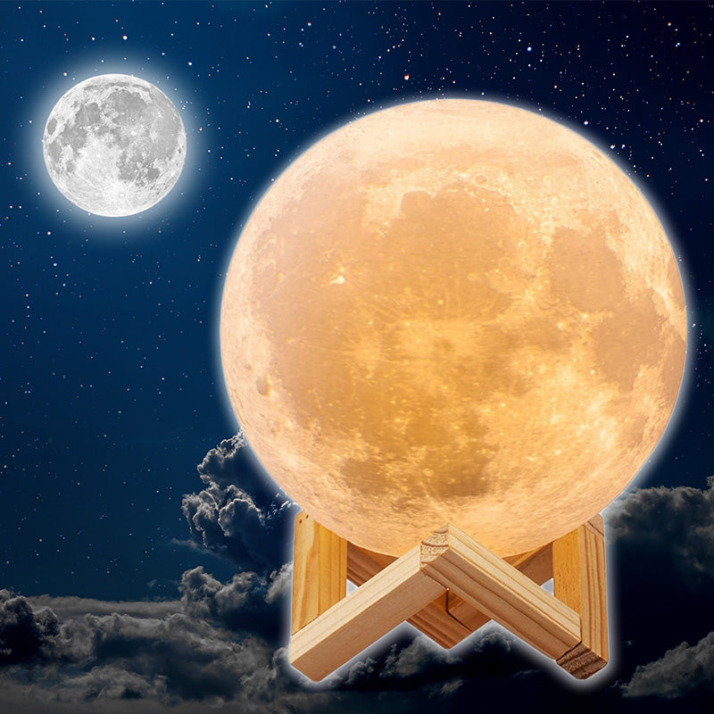 3D Moonlight | Noćna lampa u obliku mjeseca