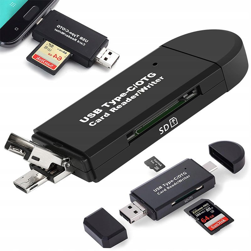 3u1 USB Čitač Kartica