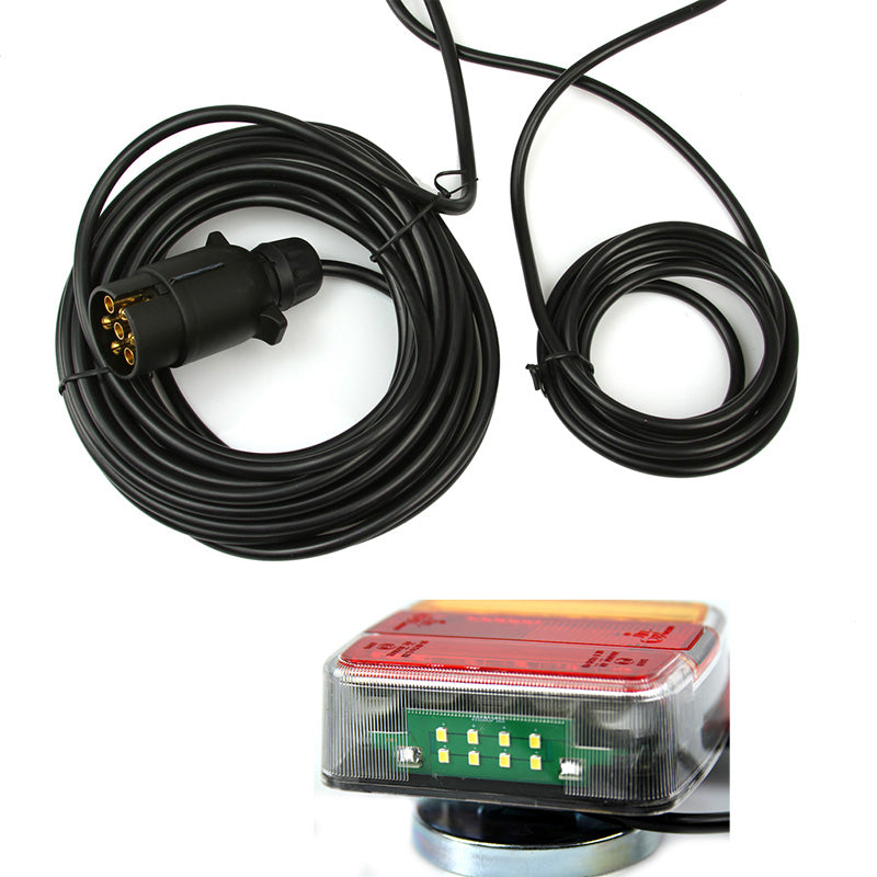 Set svjetla na magnet + kabel 7.5m, trokut