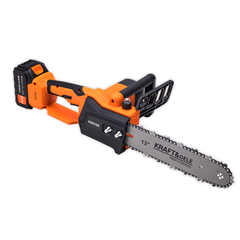 Kompaktna Aku pila | 2x 21V 4Ah + 2mača i 2 lanca