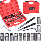 Set Freza za Čišćenje Gnijezda Injektora – 17 Dijelova