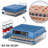 Inkubator za 56 jaja sa kontrolom vlage i temperature