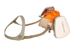 Respiratorna polumaska s ugljenim i prašinskim filtrima