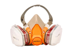 Respiratorna polumaska s ugljenim i prašinskim filtrima