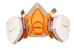 Respiratorna polumaska s ugljenim i prašinskim filtrima