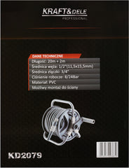 Stalak s crijevom 20 m + 2 m KD2079
