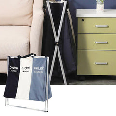 Košara za rublje sa tri odljeljka