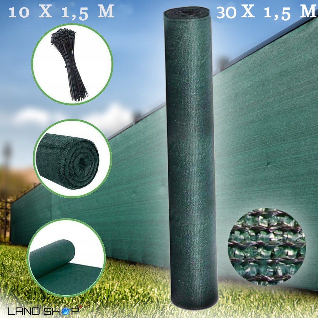 Mreža za zaštitu od pogleda 10 ili 30 m x 1.5 m