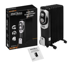 Uljni električni radijator s termostatom 2000 W KD6512