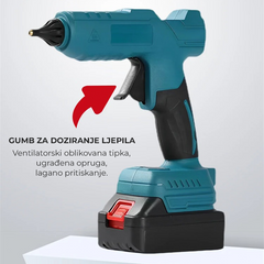 Aku pištolj za vruće lijepljenje | Trimax