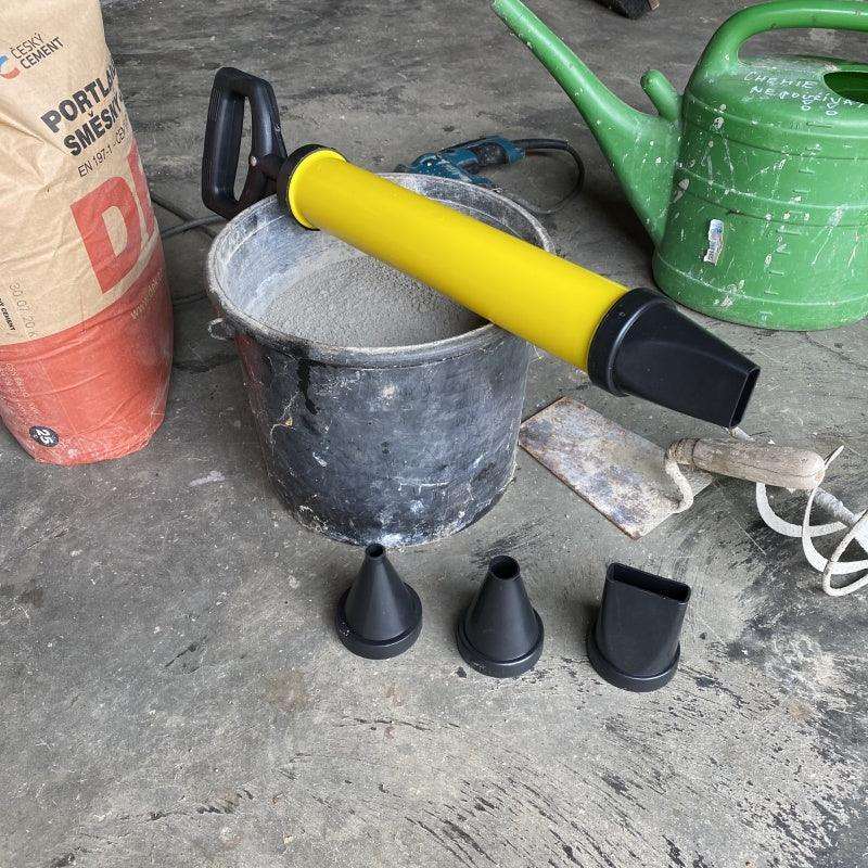 Ručna pumpa za cement ,fugiranje + 4 nastavci