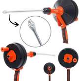 Sajla za čišćenje odvoda | 2u1