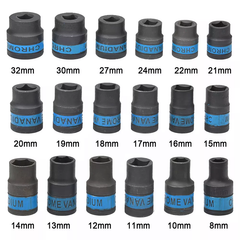 Set kovanih ključeva 24-dijelni 1/2" 8-32mm