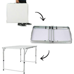 Sklopivi Stol | 60x70x120cm + 4 stolice