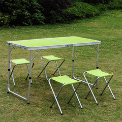 Sklopivi Stol | 60x70x120cm + 4 stolice