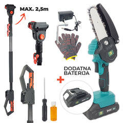 Teleskopska aku pila 24vx2