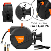 Pneumatsko Crijevo Na Automatskom Kolutu 15m-kd58