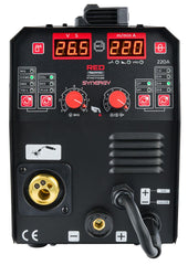 REDTECHNIC CO2 aparat za zavarivanje, MIG/MAG-MMA LIFT-TIG 220A