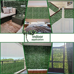 Umjetna ograda s bršljanom - 1 x 3 m