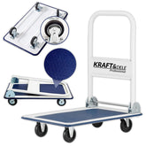 Transportna kolica 4 kotača 150kg