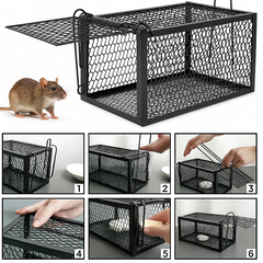 Zamka za miševe i štakore 3 kom