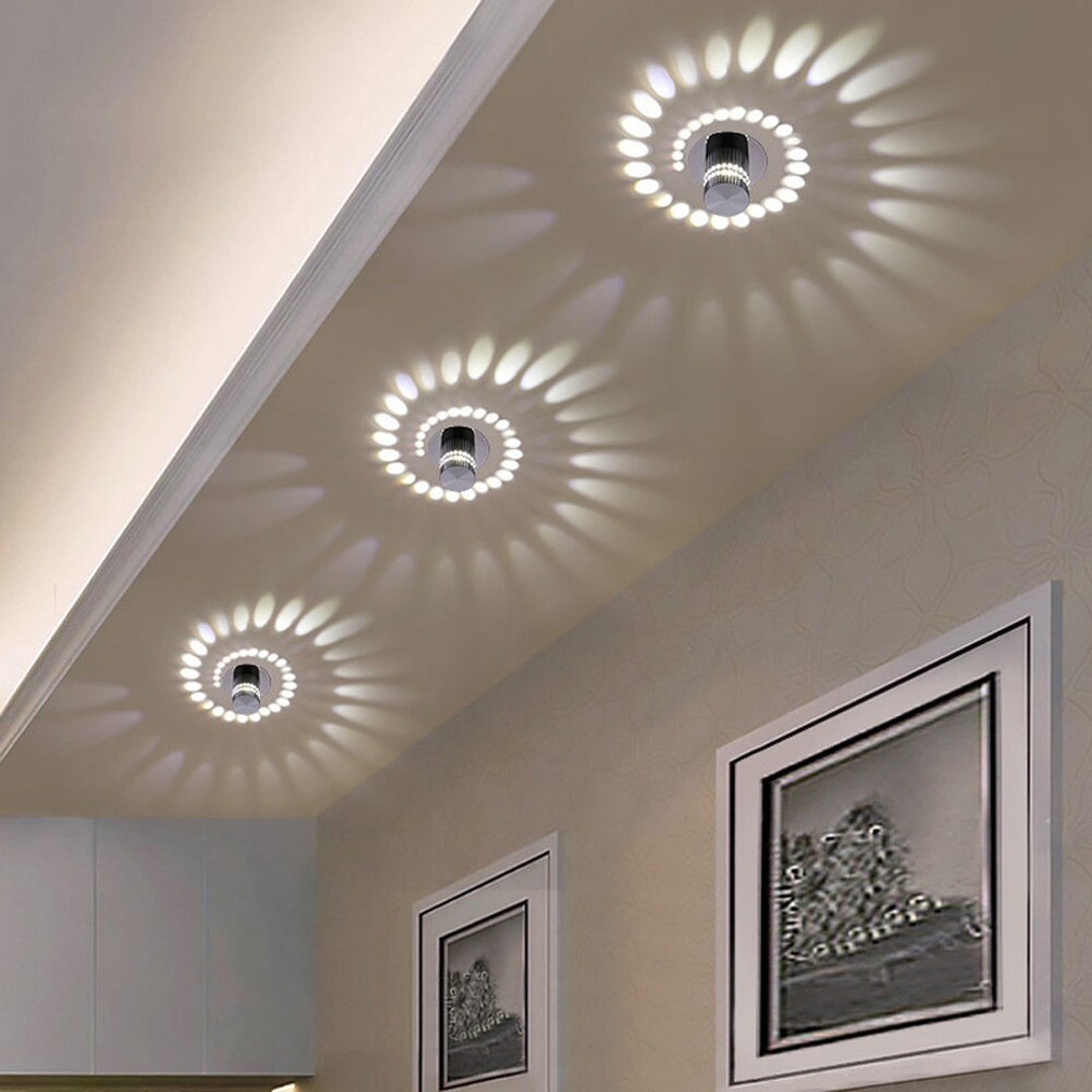 RGB Spiral led rasvjeta 360 3D