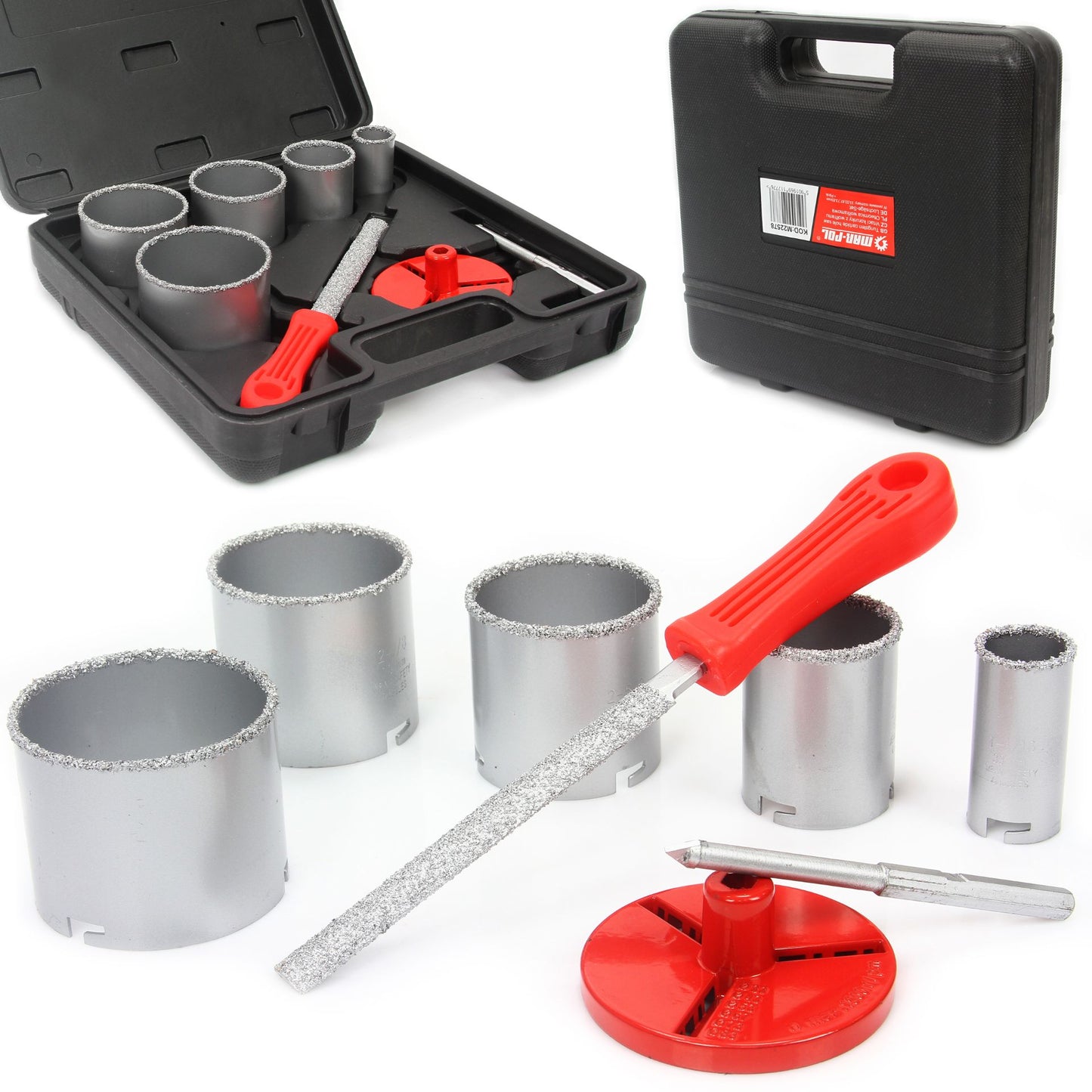Set kruna dubokih za keramiku-dubina bušenja 60 mm