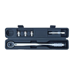 Moment kilo ključ 1/2″, 28-210 Nm s nastavcima