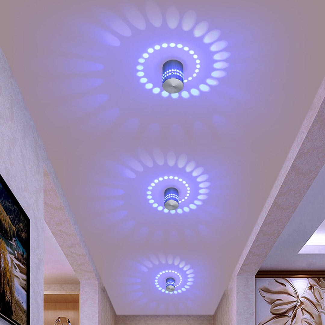 RGB Spiral led rasvjeta 360 3D