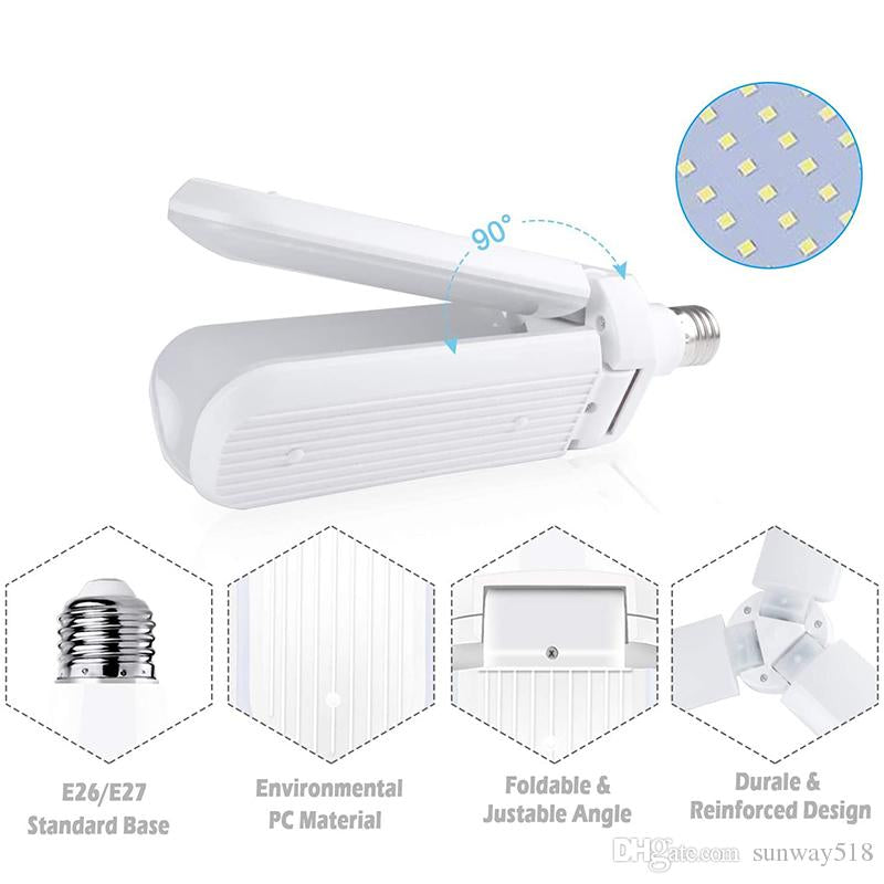 Led žarulja s 3 podesive led ploče 1+1gratis