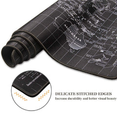 XXL Podloga za miš - Mapa svijeta 30X80CM