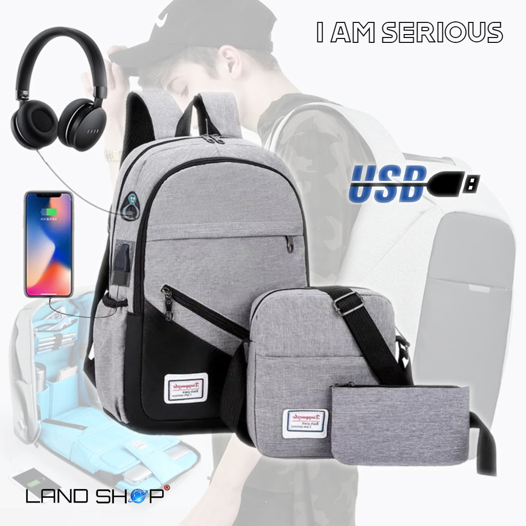 SET TORBI 3 U 1 USB