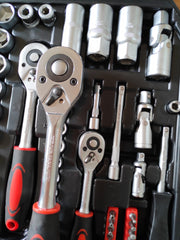 KRAFT pro+ garnitura nasadnih ključeva 172 dij. (1/4" - 3/8" - 1/2")