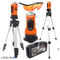 Laserski nivelir + Stalak 50-120 cm-650 Nm