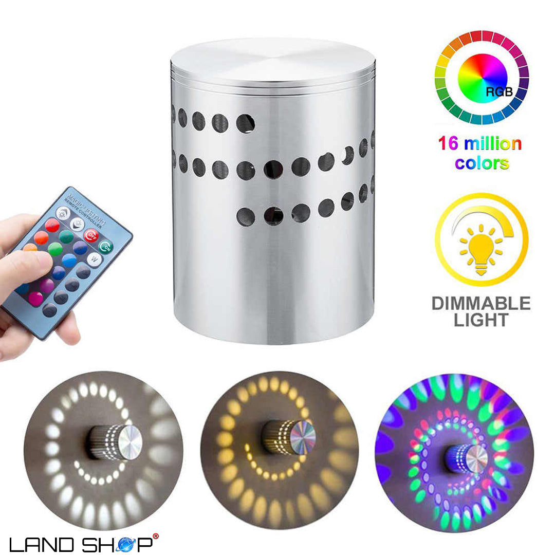 RGB Spiral led rasvjeta 360 3D