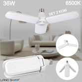 Led žarulja s 3 podesive led ploče 1+1 gratis