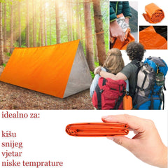 Termo vreća za spavanje i preživljavanje u ekstremnim uvjetima