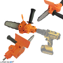 Adapter za pretvaranje bušilice u motornu pilu