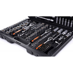 KRAFT pro+ garnitura nasadnih ključeva 172 dij. (1/4" - 3/8" - 1/2")