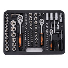 KRAFT pro+ garnitura nasadnih ključeva 172 dij. (1/4" - 3/8" - 1/2")