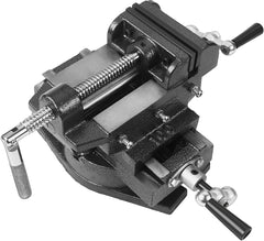 Dvoosni križni strojni škripac 100 mm