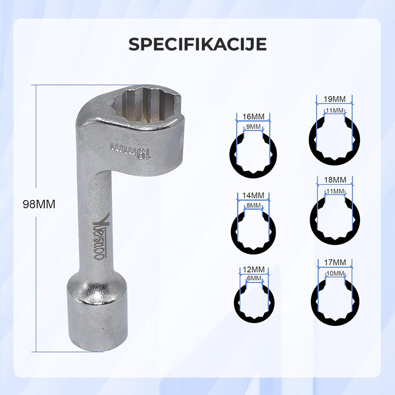 Set alata za popravak mlaznice dizela 6061