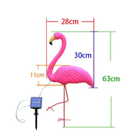 Solarna vrtna dekoracija | Flamingo(3KOM)