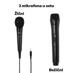 Ambijentalni LED zvučnik | RX-8240-85 CM + 2 mikrofona