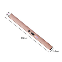 Dugi električni plazma upaljač USB-C zlatna